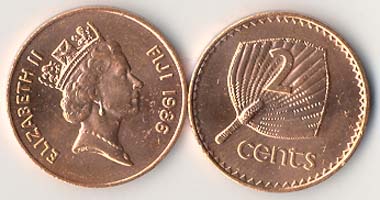 Fiji KM50(U) 2 Cents