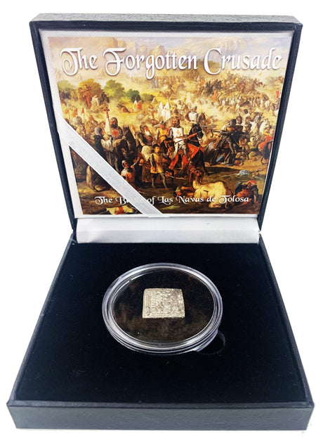 The Forgotten Crusade: The Battle of Las Navas de Tolosa (silver Almohad coin) (Black Box) (FORGOTTENCRUSADE-BBOX)