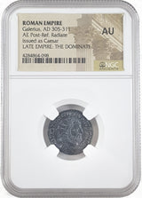 GALERIUS(ANT)NGC(AU) Roman AE of Galerius (AD293-311) NGC(AU)