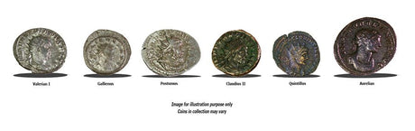 The Fracture of Imperial Rome: Gallic Empire (Six-Coin Box)