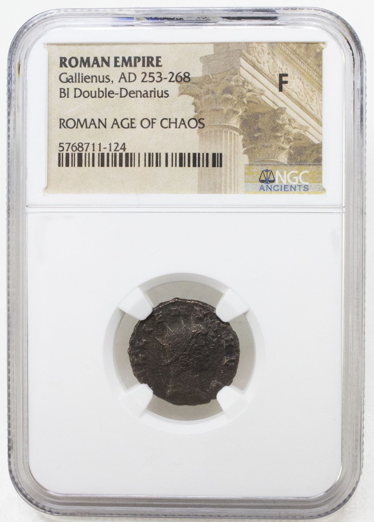 GALLIENUS(ANT)NGC(F) Roman AE of Gallienus (AD 253-268) NGC(F)