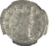 GALLIENUS(AR)NGC(F) Roman Silver Antoninianus of Gallienus (AD 253-268) NGC(F)