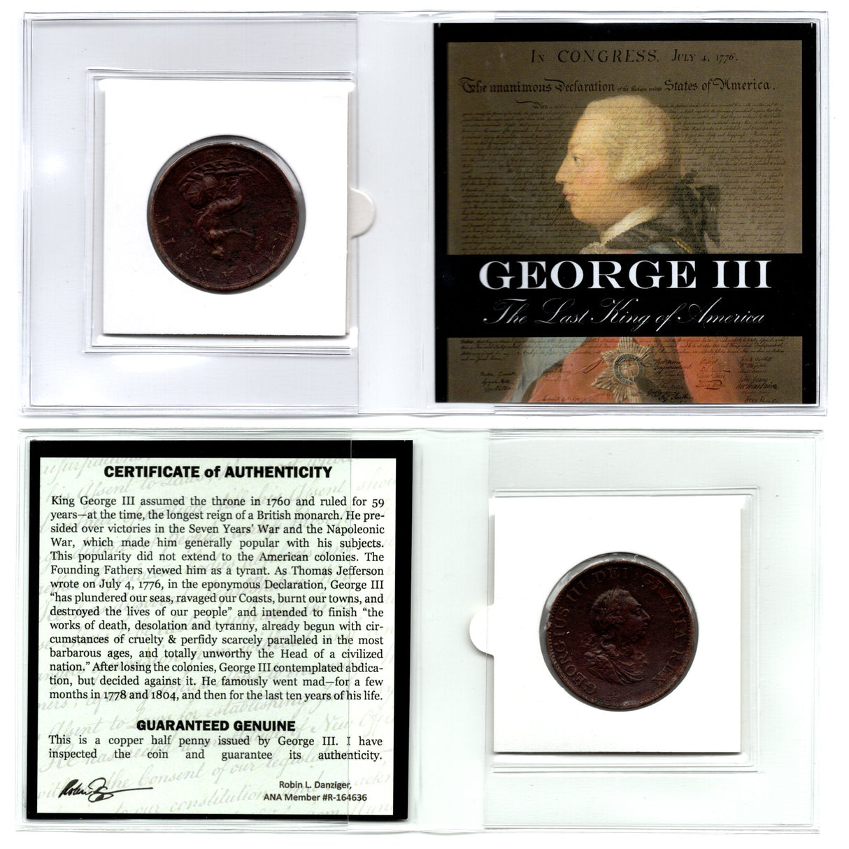 GEORGE3-MINI The Last King of America: George III Mini Album