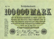 Germany P91a(AU) 100,000 Mark