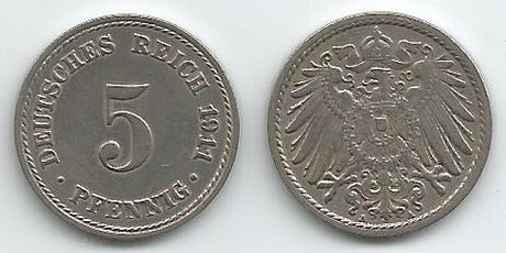 Germany KM11(XF) 5 Pfennig