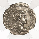 GETA(AR)NGC(AU) Geta Silver Antoninianus NGC Certified Slab(AU)