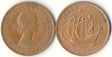 Great Britain KM896(VF) 1/2 Penny Elizabeth II