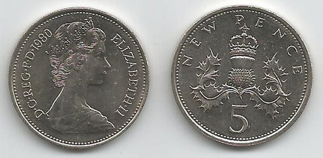 Great Britain KM911(AU-U) 5 N. Pence