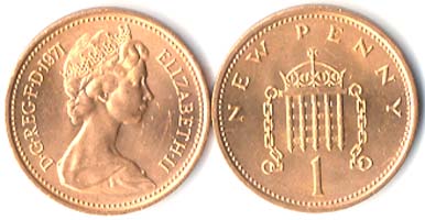 Great Britain KM915(U) 1 Penny