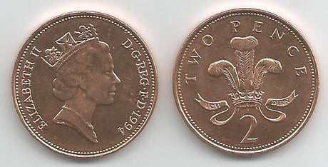 Great Britain KM936a(U) 2 Pence