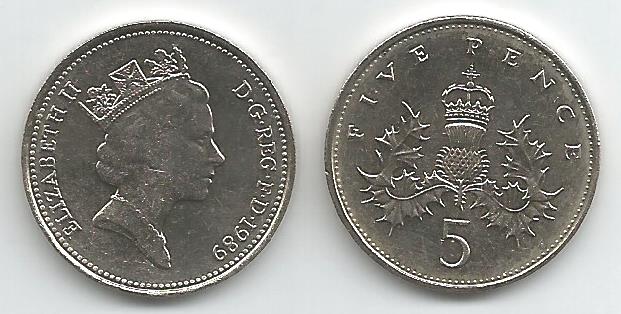 Great Britain KM937(U) 5 Pence