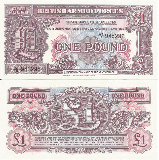 Great Britain PM22(U) 1 Pound