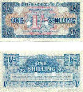 Great Britain PM26b(U) 1 Shilling