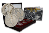 The Great War Box: 6 Silver Coins from the First World War (WWI) (Six-Coin Box) (GREATWAR6CNBOX)