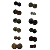 GREEKBRZ12CNBOX-B The Greek World: Box of 12 Bronze Coins from the Time of Ancient Greece (wooden boxed collection)