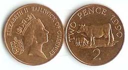 Guernsey KM41(U) 2 Pence