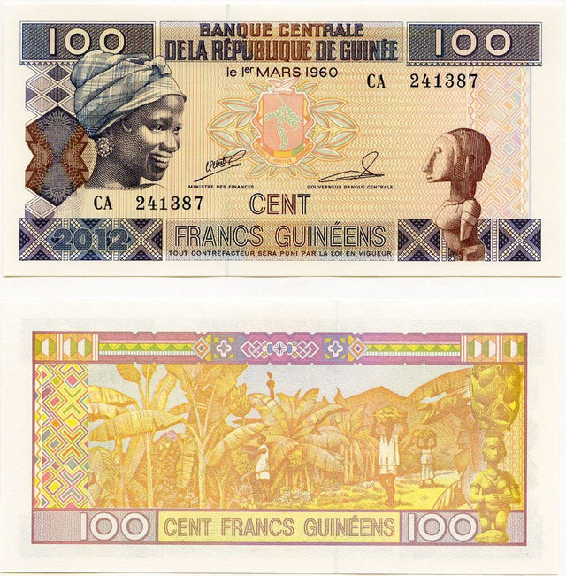 Guinea P35b(U) 100 Francs