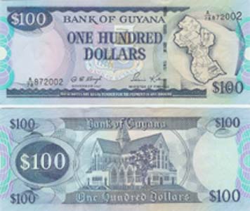 Guyana P31(U) 100 Dollars