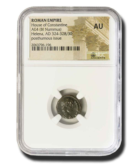 HELENA(AE3)NGC(AU) Roman AE of Helena (AD 324-337) NGC(AU)