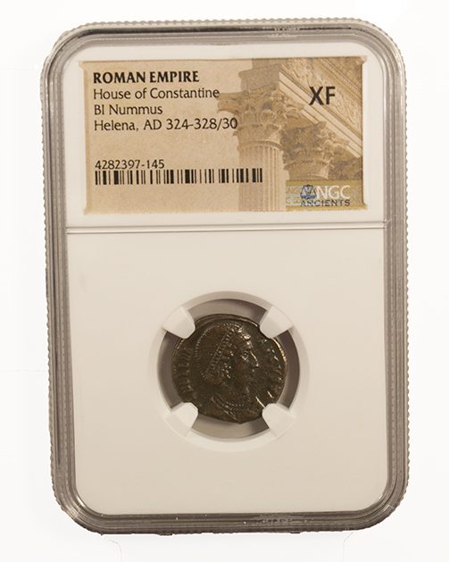 HELENA(AE3)NGC(XF) Roman AE of Helena (AD 324-337) NGC(XF)