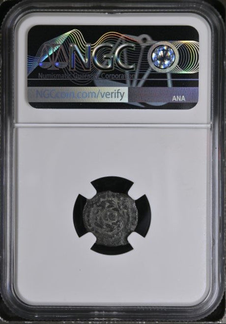 HERODARCHELAUS-NGC(HG) Judaea AE Herod Archelaus, son of Herod the Great, ruled 4 BC-6 AD. Prutah NGC(HG)