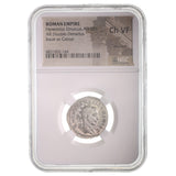 Herennius Etruscus(251 Ce) Roman Silver NGC