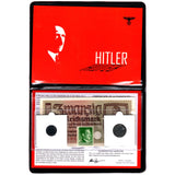 Adolf Hitler: Banknote, Stamp & Two Coins (Album)