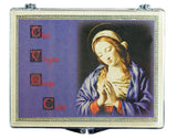 Virgin Mary Coin: Bronze Coin from the Reign of Emperor Arcadius (Clear Box) (HOLYMARY-CLRBOX)