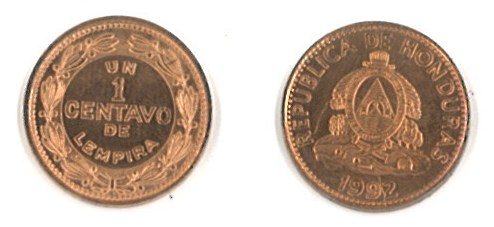 Honduras KM77a(U) 1 Centavo