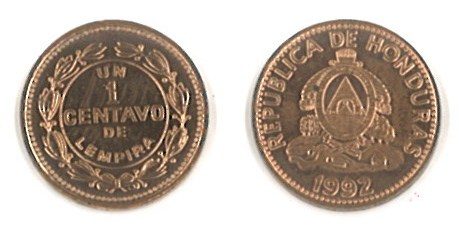 Honduras KM77b(U) 1 Centavo