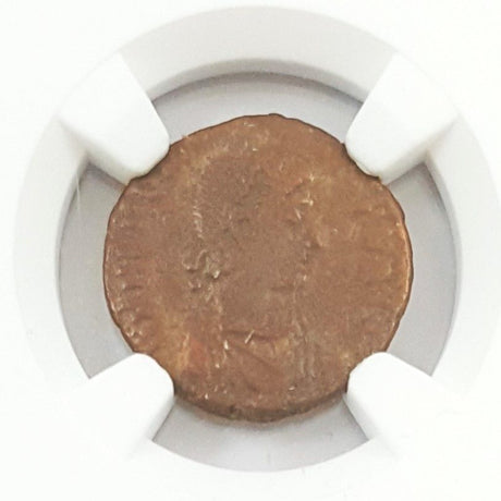 HONORIUS(AE3)NGC(F) Roman AE of Honorius (AD393-423) NGC(F)