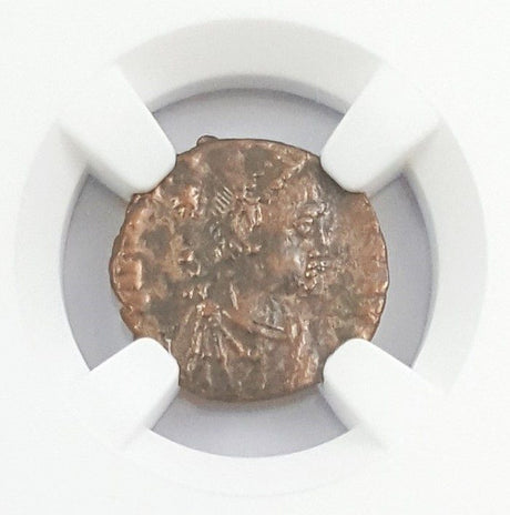 HONORIUS(AE4)NGC(VF) Roman AE of Honorius (AD393-423) NGC(VF)