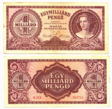 Hungary P125(VF-XF) 1,000,000 Pengo