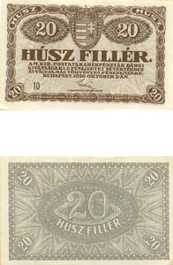 Hungary P43(AU) 20 Filler