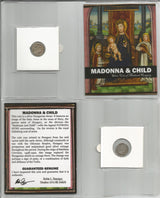 Madonna and Child Medieval Silver Coin (Mid-Sized Album)