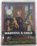 Madonna and Child Medieval Silver Coin (Mid-Sized Album)