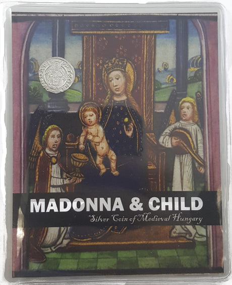 Madonna and Child Medieval Silver Coin (Mid-Sized Album) (HUNGMADONNA-MIDI)