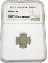 HUNGMADONNA-NGC(NG) Madonna and Child Medieval Silver Coin (NGC)(NG)