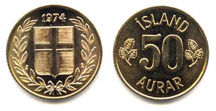 Iceland KM17(U) 50 Aurar