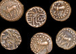 IN-NAGANAR Ancient India, Nagas of Narwar (c.200-340 CE), Quarter Kakini(C)