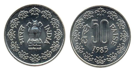 India KM65(U) 50 Paise