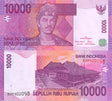 Indonesia P143(U) 10,000 Rupiah