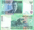 Indonesia P144(U) 20,000 Rupiah