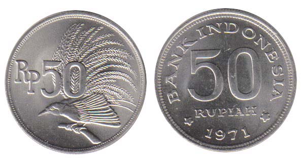 Indonesia KM35(U) 50 Rupiah