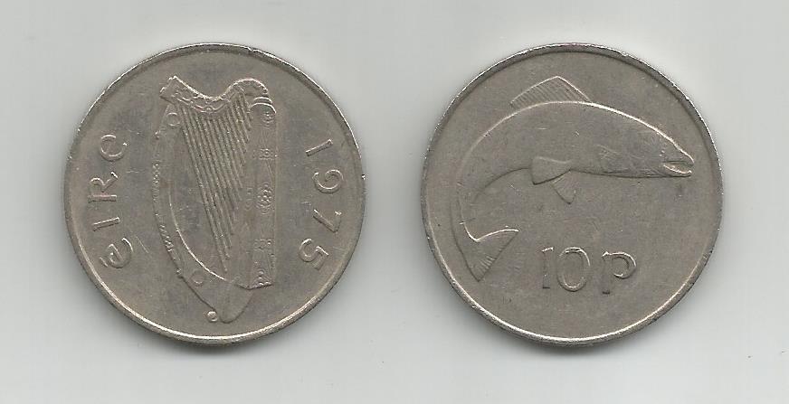 Ireland KM23(VF) 10 Pence