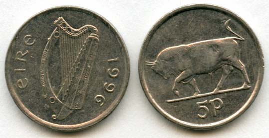 Ireland KM28(C) 5 Pence