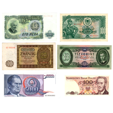 IRONCURTAIN-BF Iron Curtain: Six Banknotes of the Eastern Bloc (Billfold)