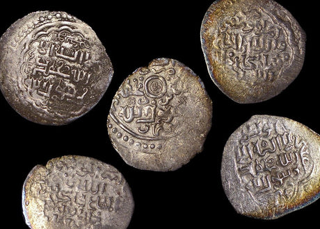 IS-MUZAFFARID-SHUJA Islamic World, Muzaffarid Dynasty, Shah Shoja (1358-1384 CE), 2 Dinars(C)