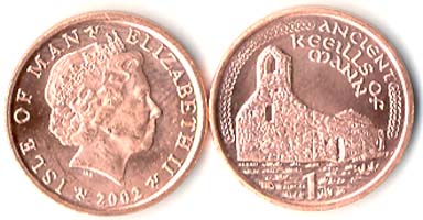 Isle of Man KM1036(U) 1 Pence