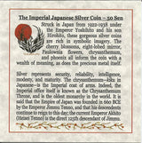 JAPAN50SENBOX Imperial Japan: Box of Silver Japanese Coin (One-Coin Box)